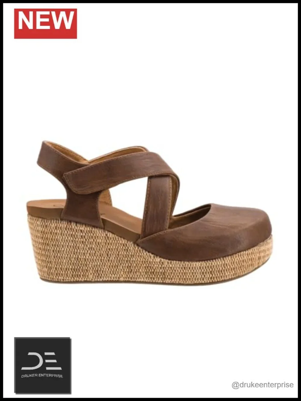 Criss Cross Strappy Wedge Sandals - 2.5